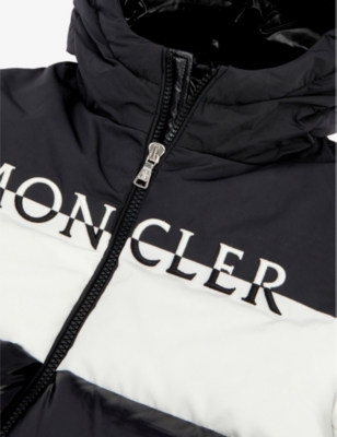 MONCLER Laotari padded shell-down hooded jacket 4-12 years