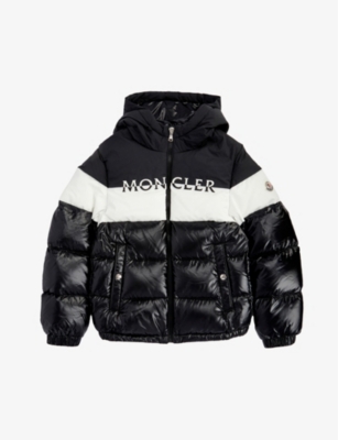 MONCLER Laotari padded shell-down hooded jacket 4-12 years