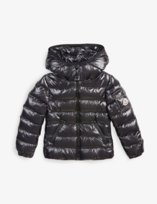 MONCLER Bady logo-patch shell-down jacket 4-14 years