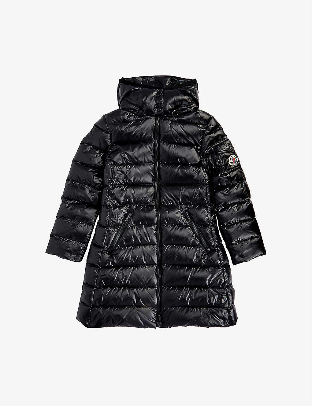 girls hooded school padded jacket coat kid resistant/proof winter children 4-14 