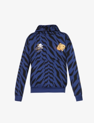 Chaos tiger-print cotton hoody