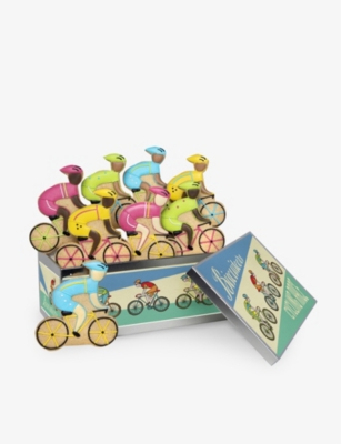 BISCUITEERS: Bike Race iced biscuit tin 150g