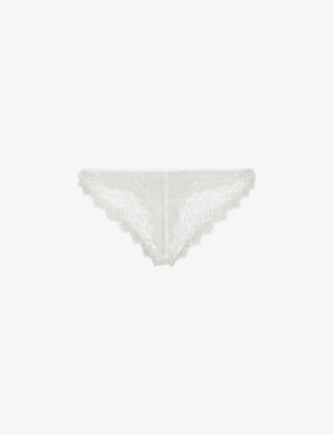 WACOAL: Lace Perfection stretch-lace tanga briefs