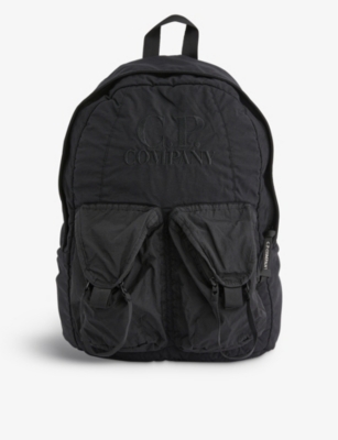 CP COMPANY - Taylon brand-embroidered woven backpack | Selfridges.com