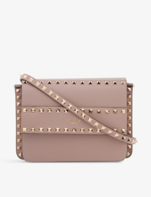 VALENTINO GARAVANI Rockstud Rowstud leather cross-body bag