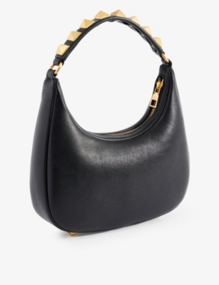 VALENTINO GARAVANI Stud Sign calfskin-leather hobo bag