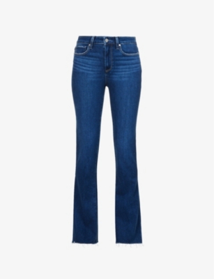 PAIGE Laurel Canyon boot cut high rise stretch denim jeans