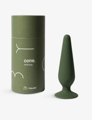 Maude Small Silicone Cone Plug In Green