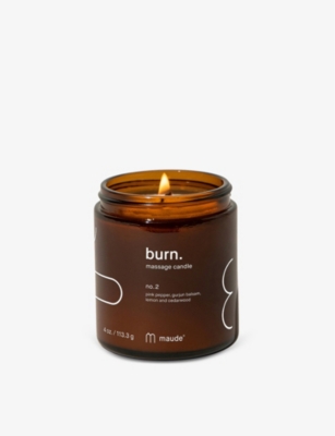 MAUDE: Burn massage candle 113.3g