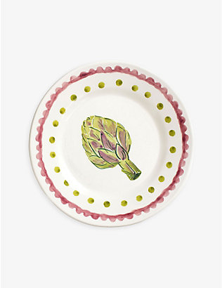 ANNA + NINA: Artichoke ceramic breakfast plate 22cm