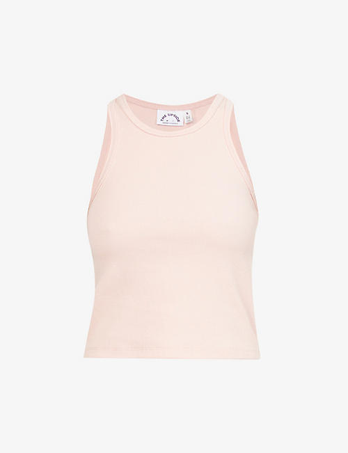 THE UPSIDE: Rowie ribbed stretch-cotton tank top