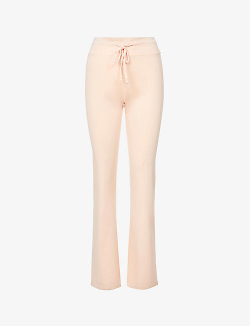 THE UPSIDE: Santosha Milly flared high-rise stretch-woven jogging bottoms