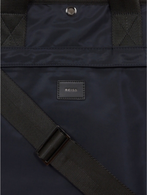 Shop Reiss Men's Dark Navy Callum Nylon Suit Bag