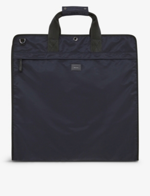 Reiss Mens Dark Navy Callum Nylon Suit Bag