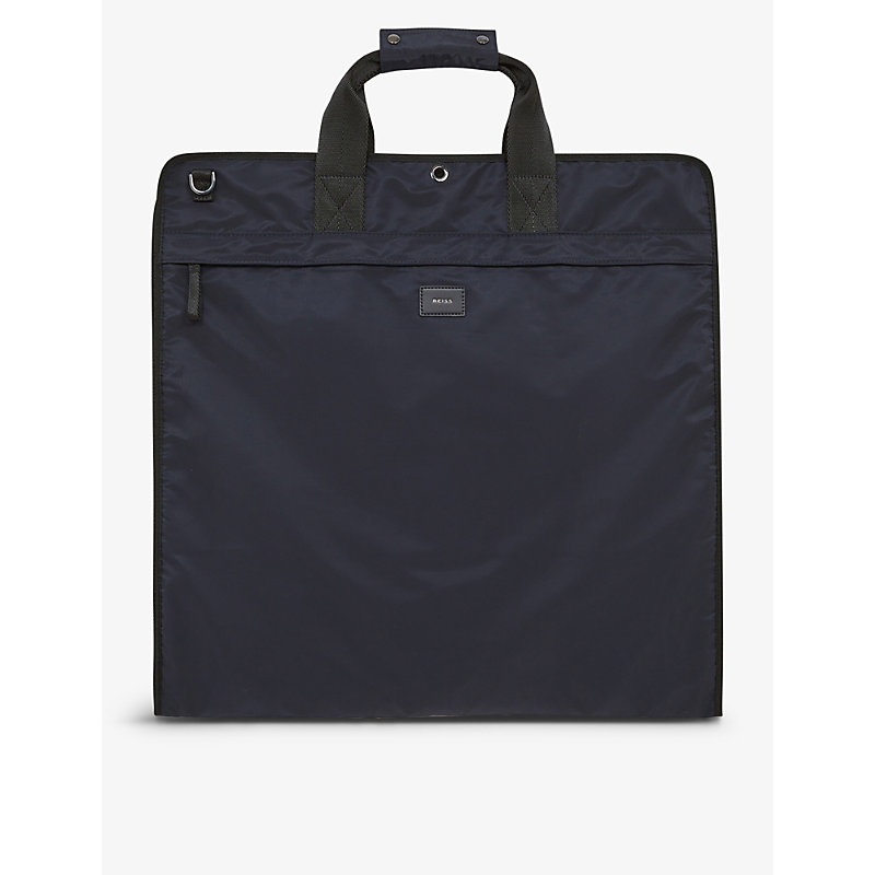 Reiss Mens Dark Navy Callum Nylon Suit Bag