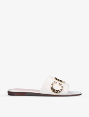 Gucci on sale crystal slides