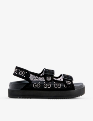 Gucci isla discount flat sandals