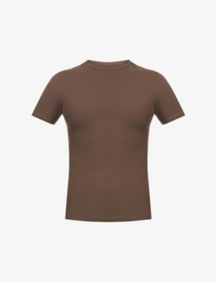 Skims Fits Everybody T-shirt In Sienna