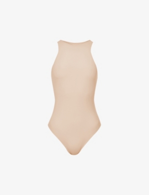 Womens Skims nude Fits Everybody Square-Neck Bodysuit