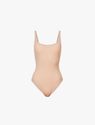 Fits Everybody Square Neck Bodysuit - Ochre