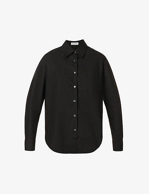 FRANKIE SHOP: Lui relaxed-fit organic-cotton shirt