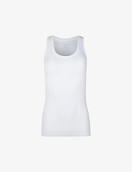 SWEATY BETTY: Athlete seamless stretch-jersey vest top