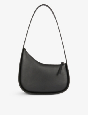 THE ROW Half Moon leather shoulder bag Selfridges