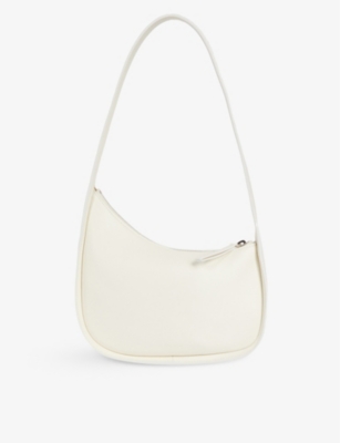 THE ROW: Half Moon leather shoulder bag