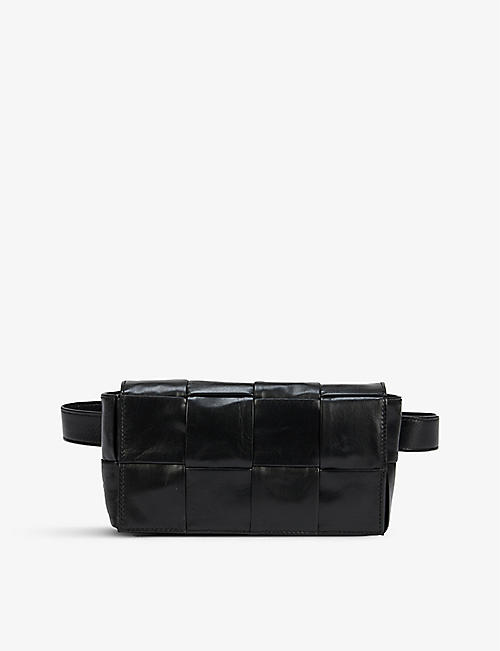BOTTEGA VENETA: Cassette leather belt bag