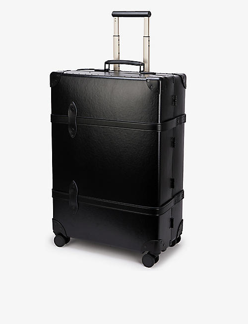GLOBE-TROTTER: Check-in vulcanised fibreboard large suitcase 65cm