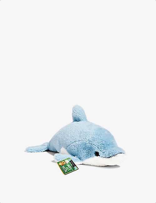 FAO PLUSH: Lying Dolphin soft toy 38cm