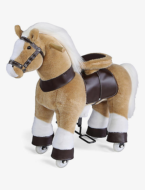 FAO PLUSH: Ride-on pony soft toy 70cm x 55cm