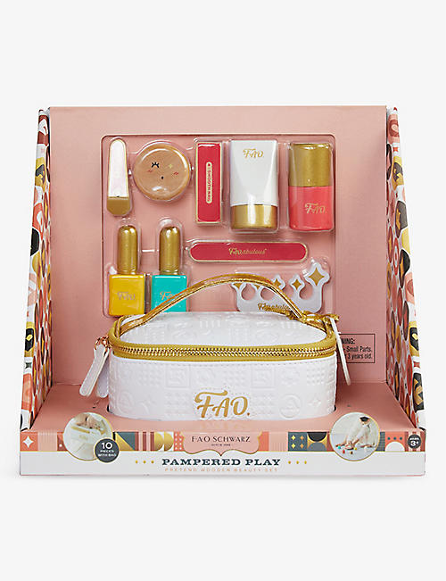 FAO SCHWARZ: Pampered Play wood toy set