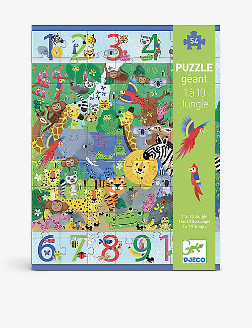 DJECO: 1-10 Jungle 54-piece jigsaw puzzle