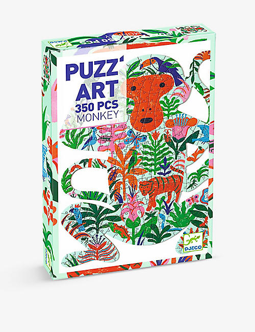 DJECO: Puzz’Art monkey 350-pieces jigsaw puzzle