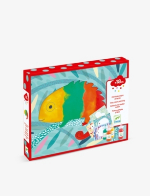 DJECO: Small Scribbling Clean Painting craft set