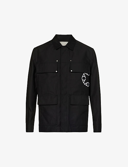 1017 ALYX 9SM: Sphere brand-embroidered woven jacket