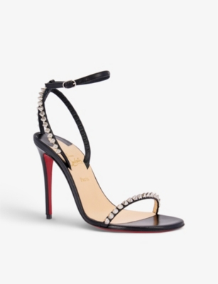 CHRISTIAN LOUBOUTIN So Me 100 leather heeled sandals