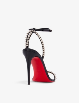 CHRISTIAN LOUBOUTIN So Me 100 leather heeled sandals