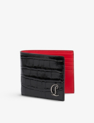 Coolcard - Wallet - Embossed calf leather - Black - Christian Louboutin