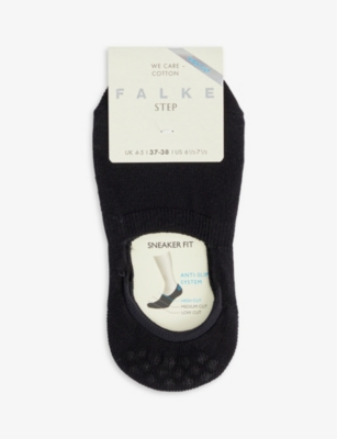 Falke Step Cotton-blend Socks In Black