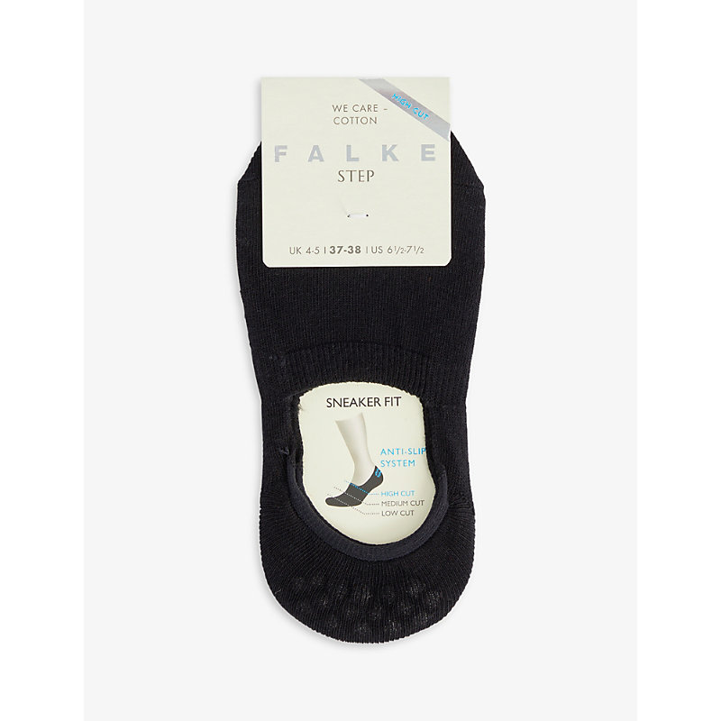 Falke Step Cotton-blend Socks In Black
