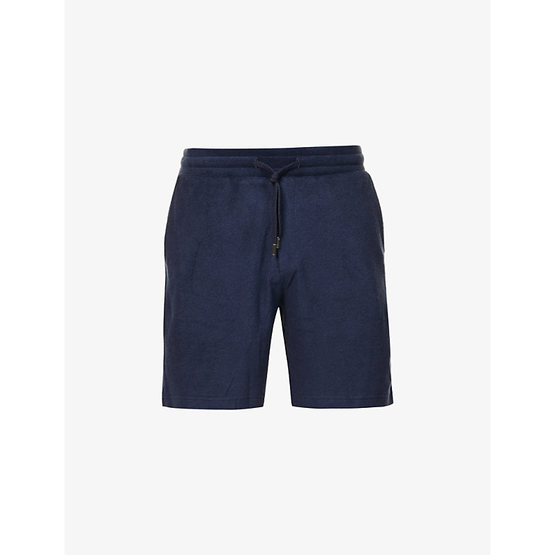 FRESCOBOL CARIOCA AUGUSTO TERRY RELAXED-FIT WOVEN SHORTS
