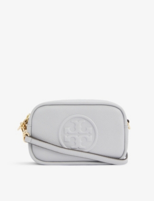 TORY BURCH PERRY BOMBÉ LEATHER CROSS-BODY BAG