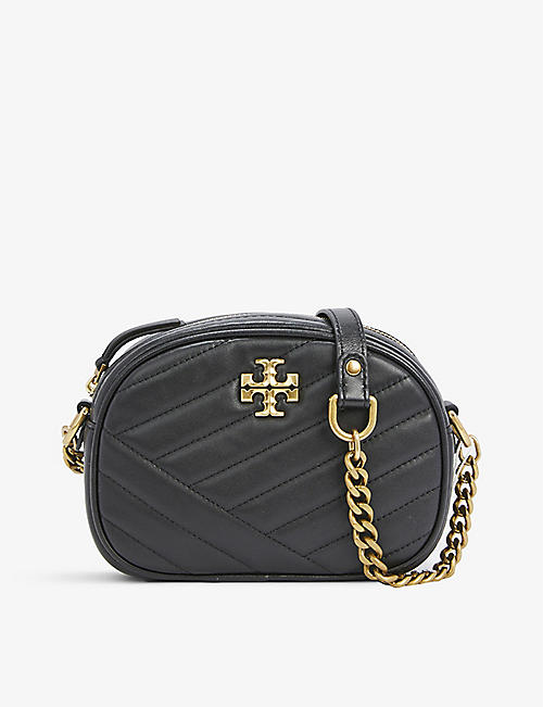TORY BURCH: Kira cross-body quilted leather bag