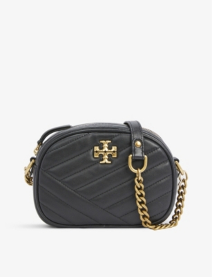 TORY BURCH - Kira cross-body quilted leather bag 