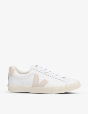 Shop Veja Women's White/oth Women's Esplar Leather Trainers