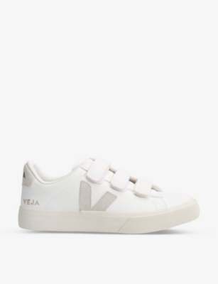 Shop Veja Women's White/oth Women's Recife Leather Low-top Trainers