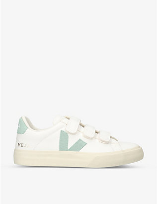 VEJA: Women's Recife branded leather trainers