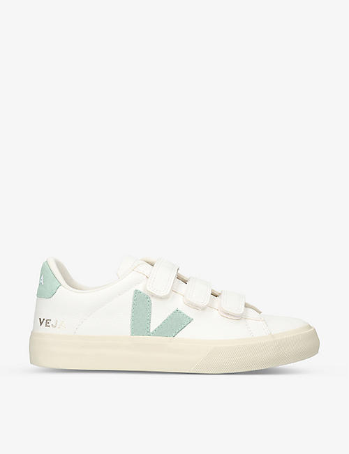 VEJA: Women's Recife branded leather trainers